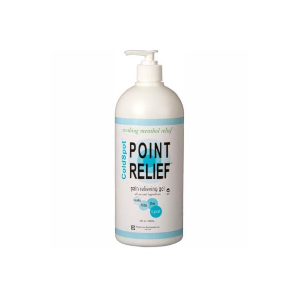 Point Relief ColdSpot Pain Relief Gel, 32 oz. Pump Bottle